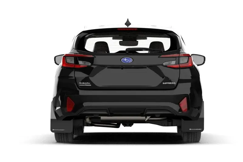 Rally Armor 24-25 Subaru Impreza Black Ur Mud Flap W/ Red Logo 2