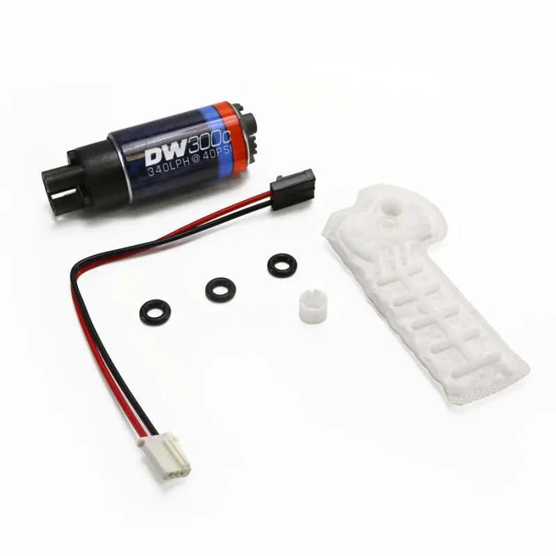 Deatschwerks 22-24 Subaru Wrx / 21-24 Brz/Gr86 Dw300c Series 340Lph Compact Fuel Pump W/ Install Kit 1