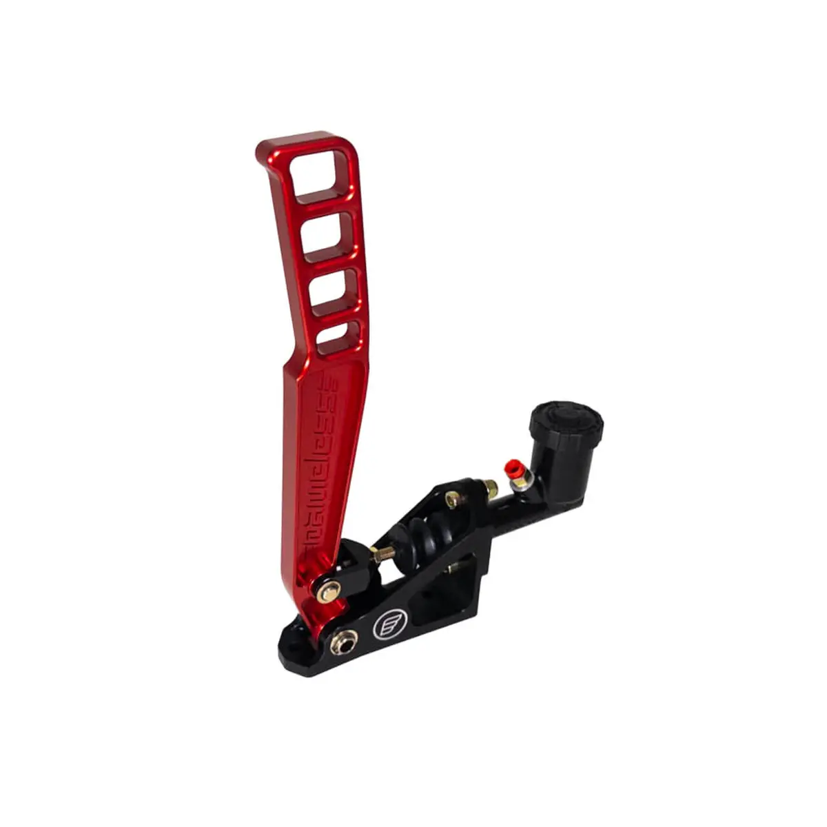 Nameless Performance Hydraulic Handbrake - Short (13") Red Handle - No Master Cylinder 1