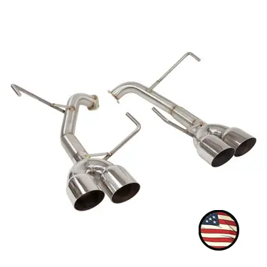 Axleback Exhaust - 2011-2014 Wrx/Sti Sedan - 5" Muffler - 3.5" Single Wall Tips 1