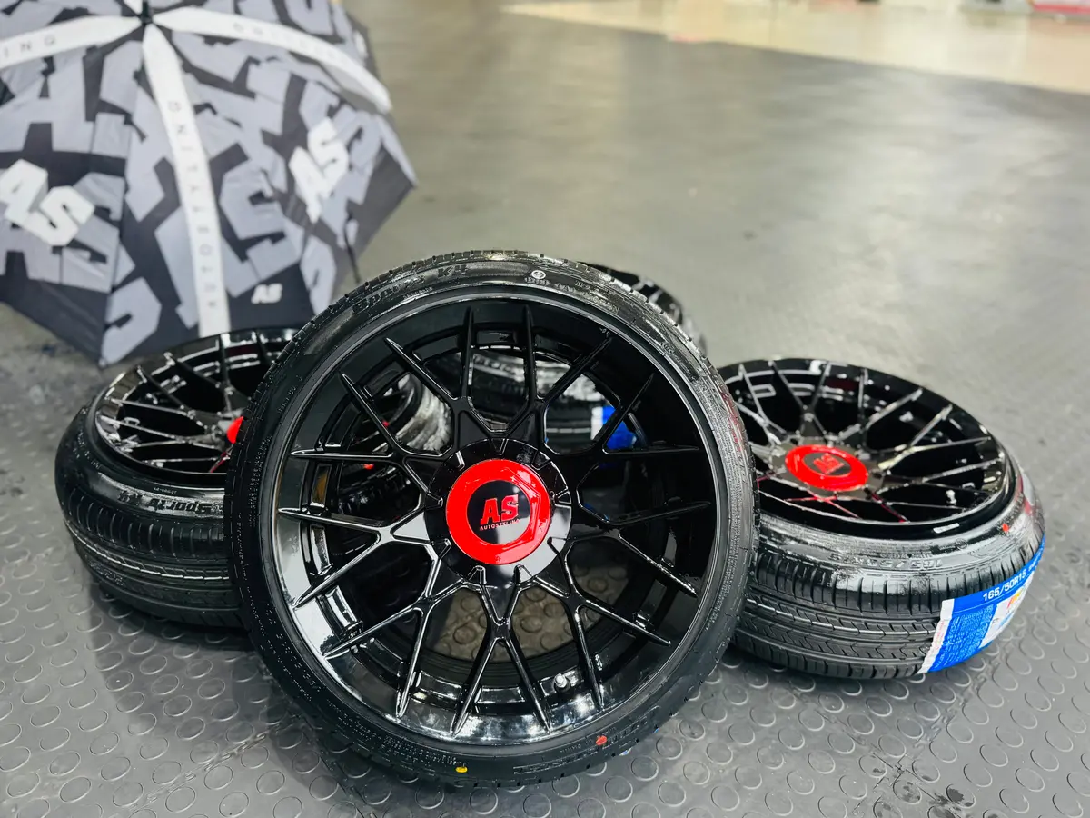 Rim & Tyre Combo Deal 15” Rse 4/100 & 4/114 + 165/50/15  Comforser Tyres  - Brand New 1