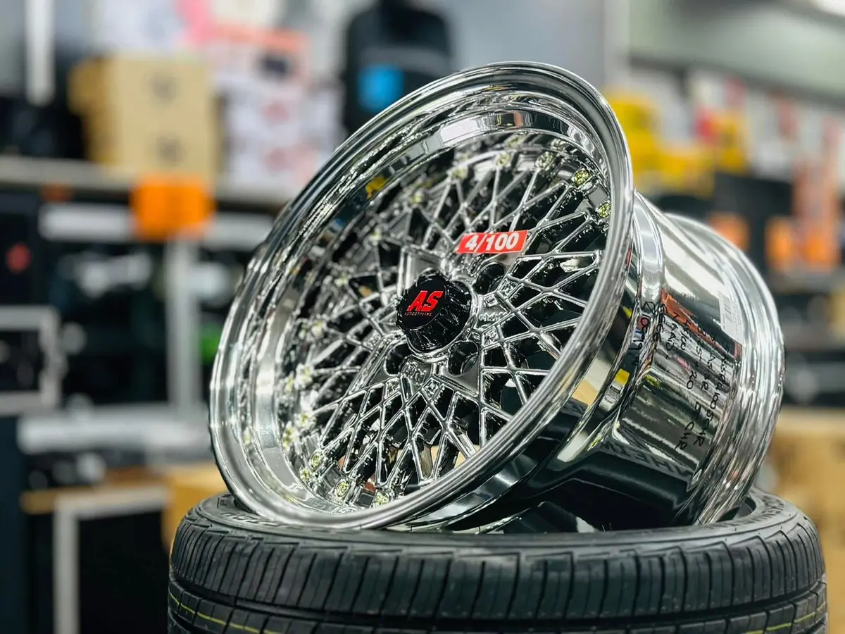 15” As-Sr 4/100 Silver Chrome 1