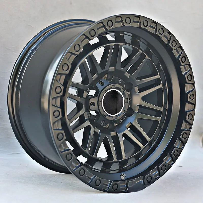17” As-F87 Mb 4X4 Rims 6/139 Pcd Matt Black 1
