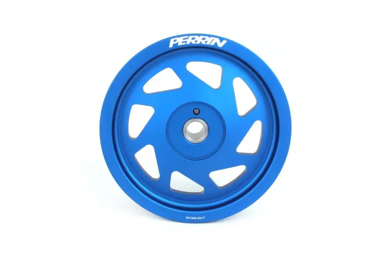Perrin 22-25 Subaru Wrx/Brz & Toyota Gr86 / 20-25 Fxt/Obxt Lightweight Crank Pulley - Blue 1
