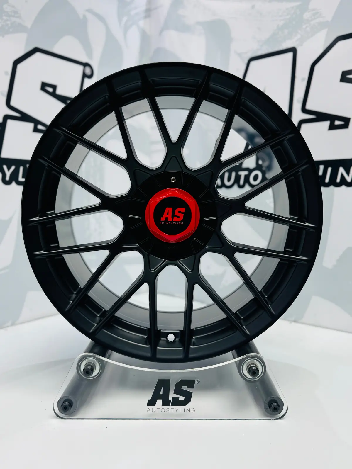 17” As-Rse Matt Black 4/100 & 4/108 Multi Pcd 1