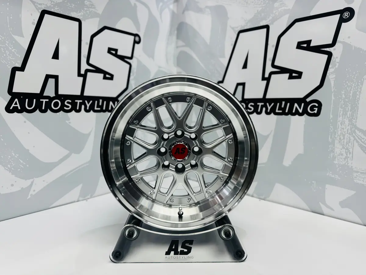 15” As- 7407 4/100 4/114 Hyper Silver 1