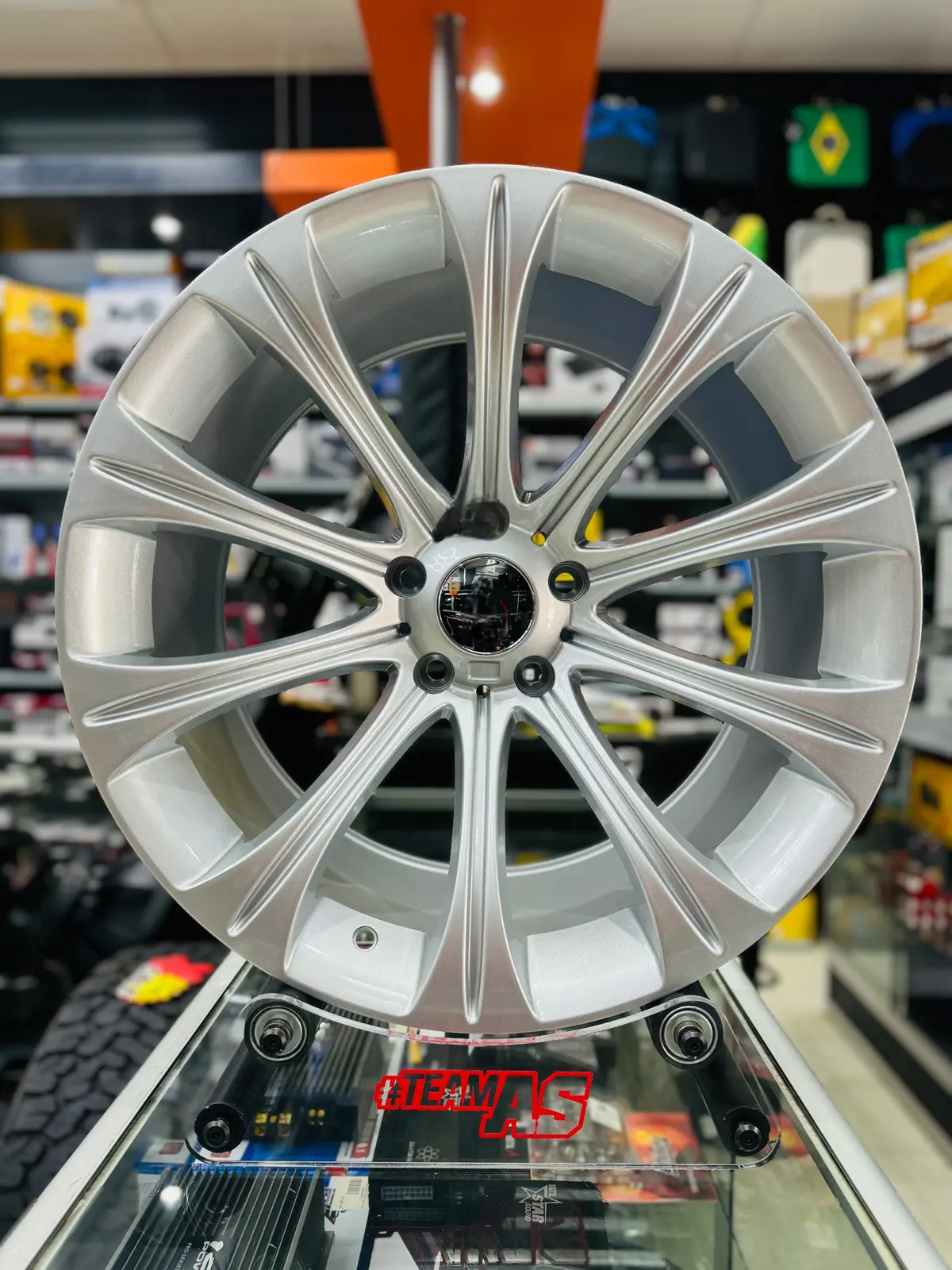 19” As- M5 V10 5/120 Silver M Fitment 1