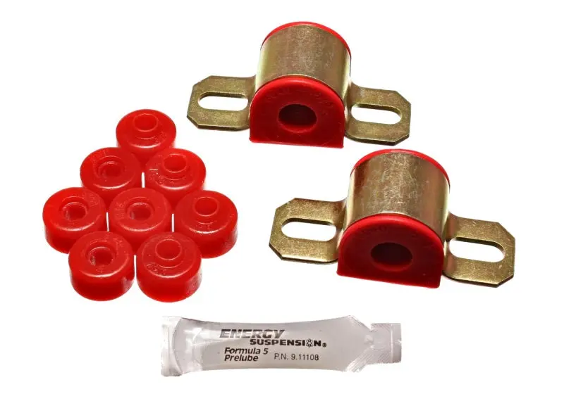 Energy Suspension 95-98 Nissan 240Sx (S14) Red 16Mm Rear Sway Bar Frame Bushings (Sway Bar End Link 1
