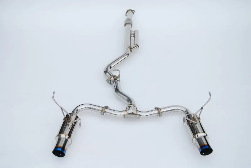 Invidia 2022+ Subaru Wrx N1 Twin Outlet Single Layer Tip Cat-Back Exhaust 1