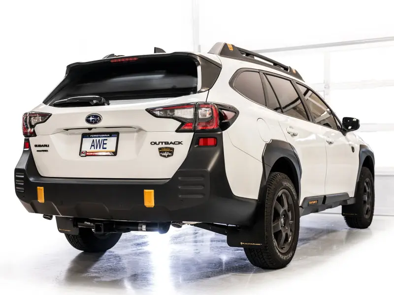 Awe 20-25 Subaru Outback (Wilderness & Xt) 0Fg Catback Exhaust W/Dual Bashguards 2