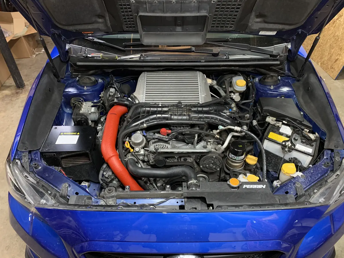 Perrin 2015+ Subaru Wrx Charge Pipe - Black 1