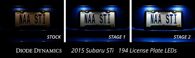 02-07 Subaru Wrx/Sti Interior Bulb Kit 5