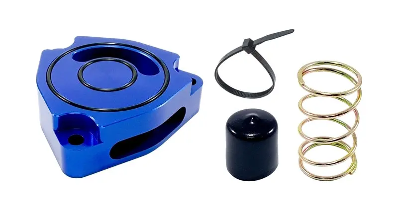 Torque Solution Blow Off Bov Sound Plate (Blue) 14+ Kia Forte Koup Turbo 1