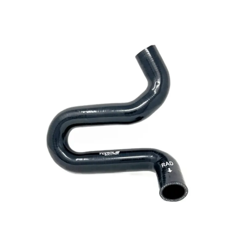 Torque Solution 2015+ Ford Mustang Gt S550 Silicone Radiator Hose/ Oem Oil Cooler Delete - Black 1