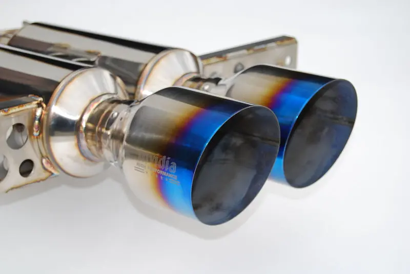 Invidia 2017+ Honda Civic Hatchback Sport/Sport Touring Gemini Titanium Tip Cat-Back Exhaust 1