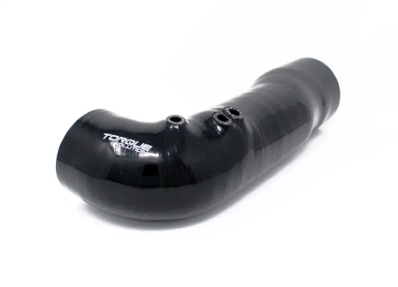 Torque Solution Turbo Inlet Hose (Non-Recirculated) Black 04-20 Subaru Sti W/ 3.3In/84Mm Fp Turbo 1