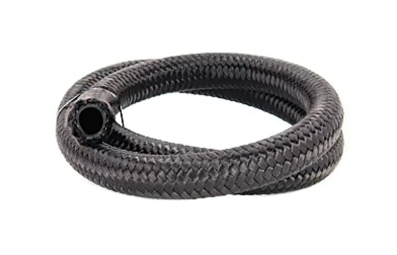 Torque Solution Nylon Braided Rubber Hose -10An 20Ft (0.56In Id) 1