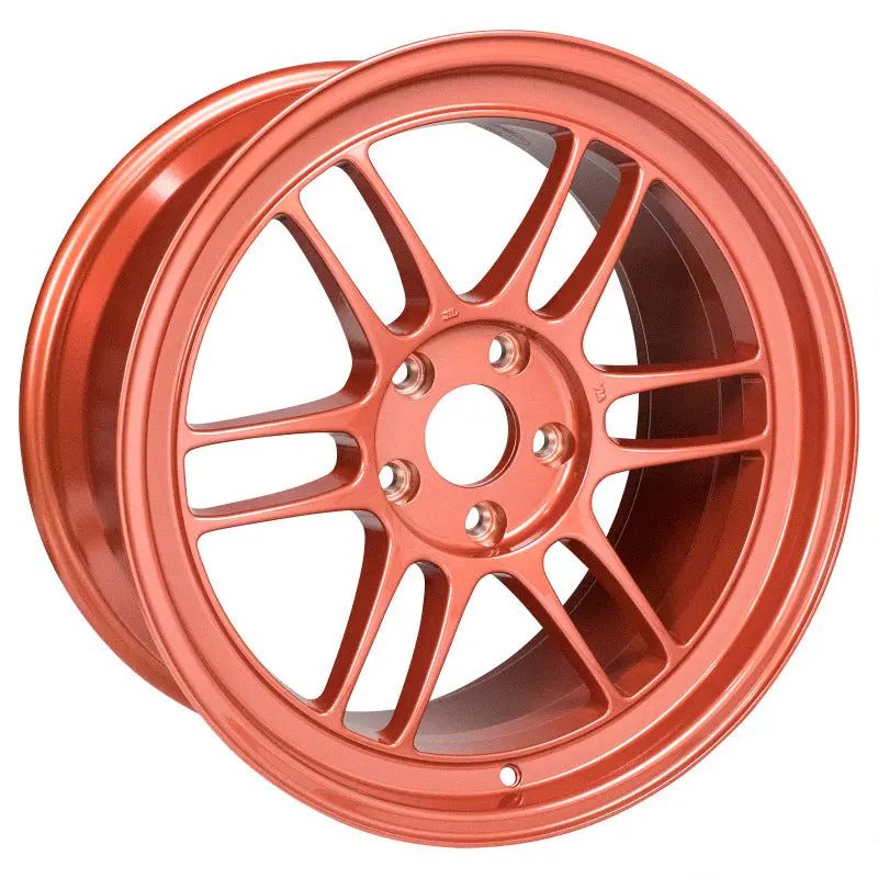 Enkei Rpf1 18X9.5 5X114.3 38Mm Offset 73Mm Center Bore Orange Wheel 1