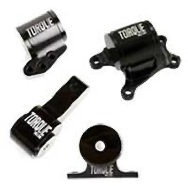 Torque Solution Billet Aluminum 4 Piece Engine Mount Kit: Mitsubishi Evolution Vii-Ix 2001-2006 1