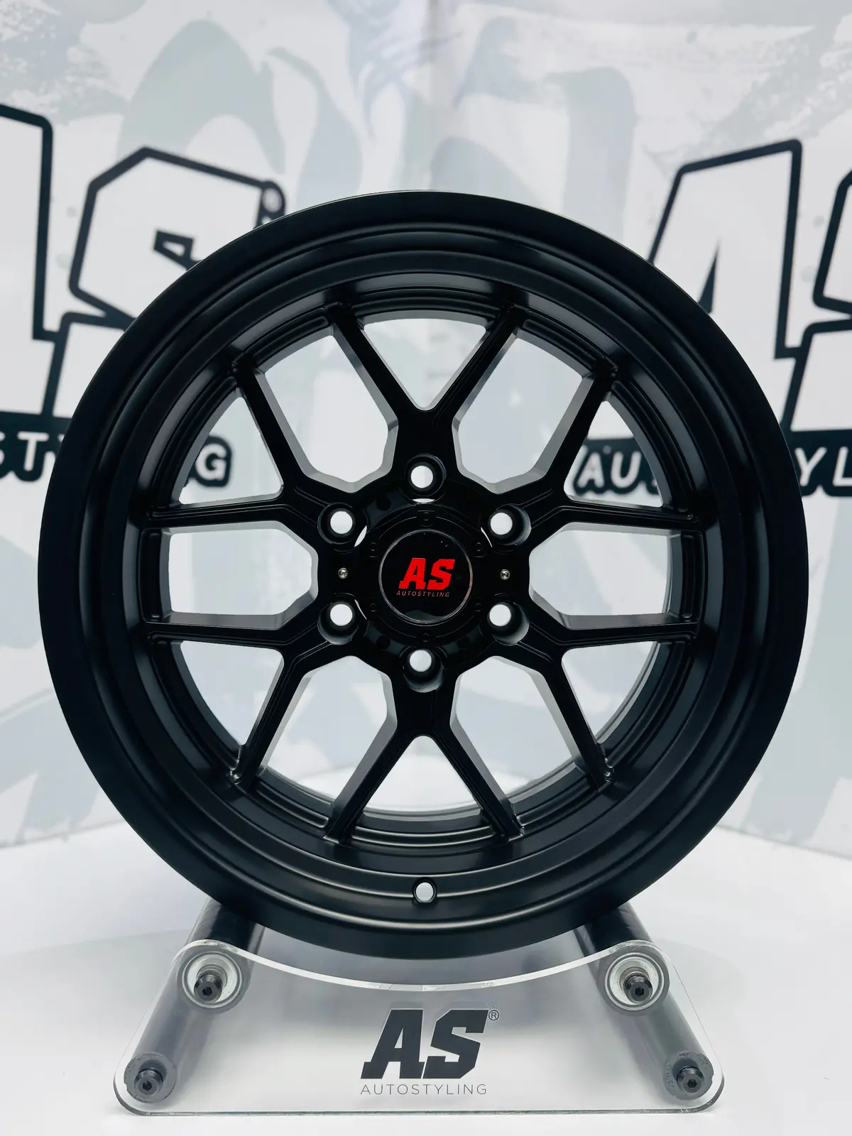 17” As-5010646  4X4 Rims  6/139 Pcd Matt Black 1