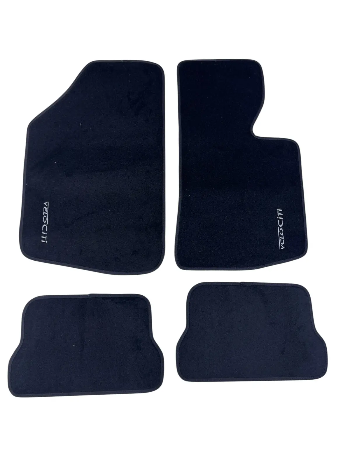Mk1 Golf  Velo- Citi Carpet Set Blk With Black Trim ( 4Pce ) 1