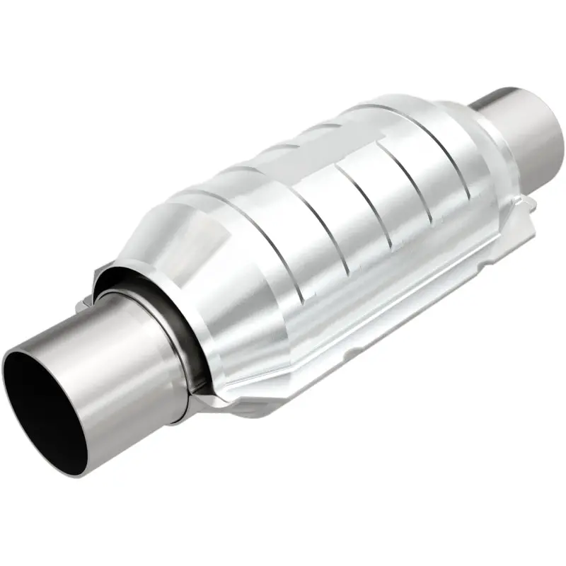 Magnaflow Conv Univ 2In Inlet/Outlet Ctr/Ctr Round 9In Body L X 5.125In W X 13In Overall L 49 State 1
