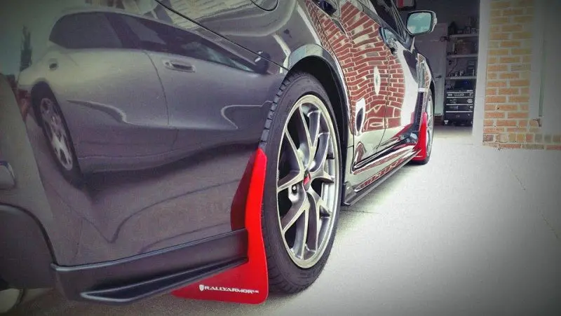 Rally Armor 15-21 Subaru Wrx/Sti Black Ur Mud Flap W/Grey Logo 2