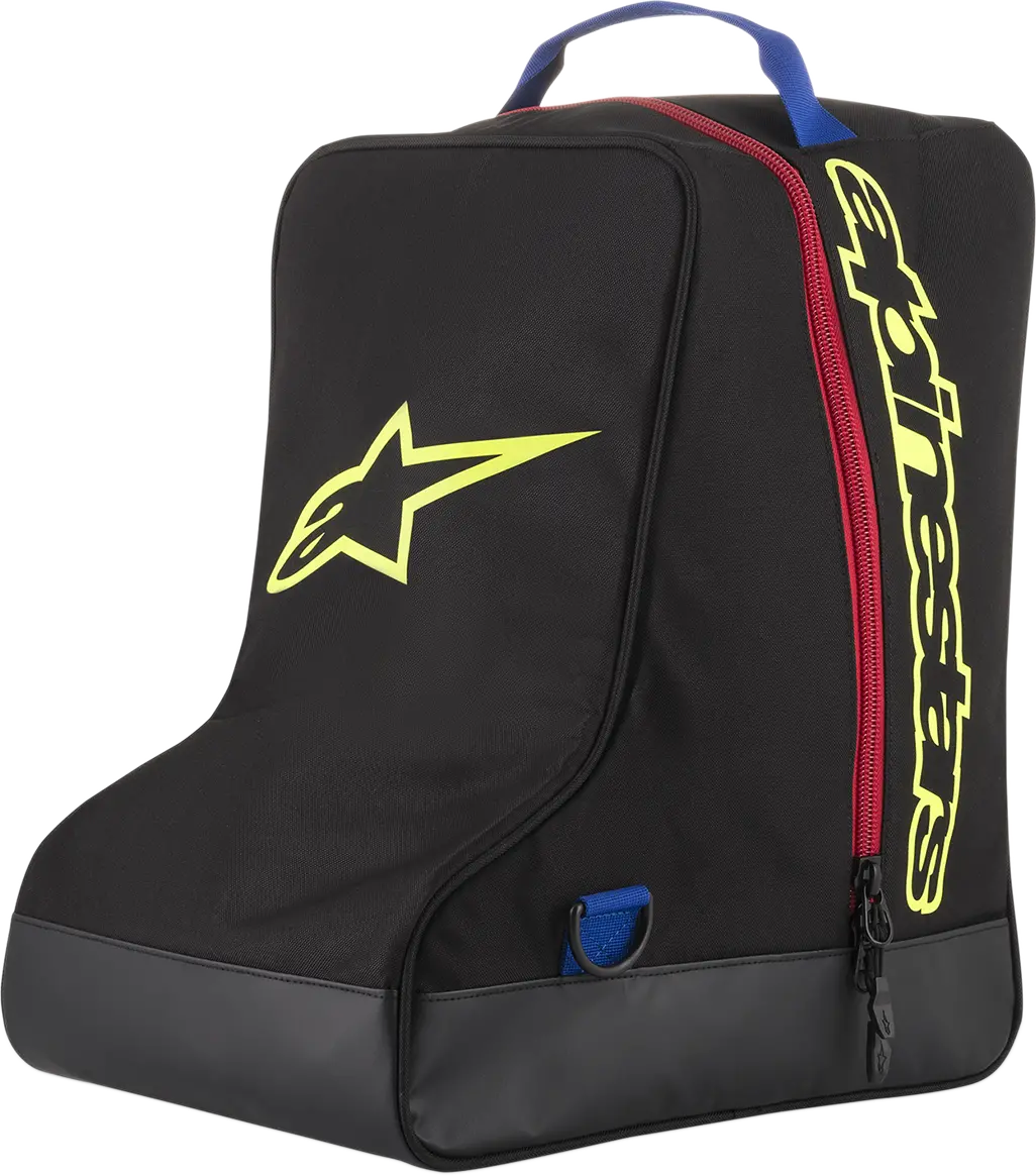 Alpinestars Boot Storage Bag – Black & Blue (Model 610631917) 1