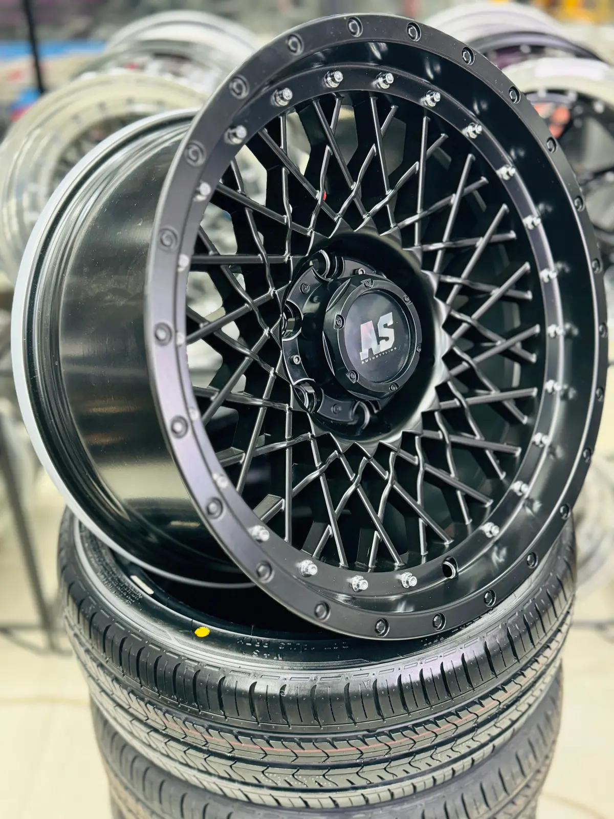 17” As- X085 4X4 Rims  6/139 9J  Et0 1