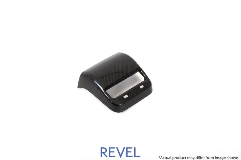 Revel Gt Dry Carbon Rear A/C Panel Cover Tesla Model 3 - 1 Piece 1