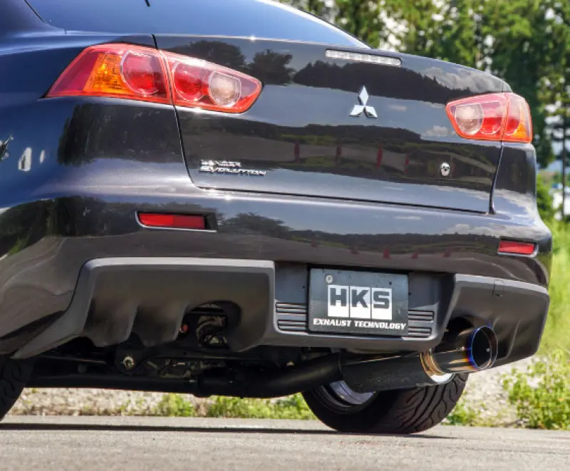 Hks Racing Muffler Lancer Evo-X Usa 1