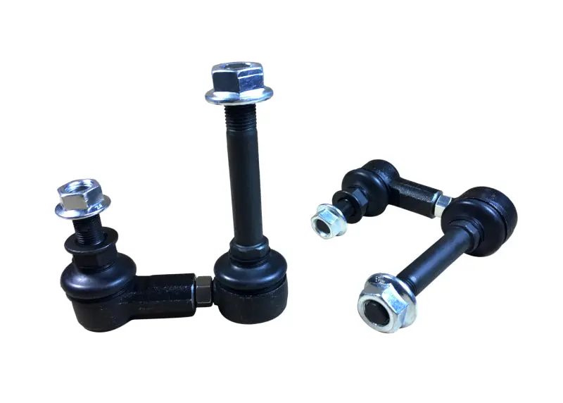 Whiteline 2008+ Nissan 370Z Z34 / 2008+ Infiniti G37 Front Swaybar Link Kit - Adj Ball End Links 2
