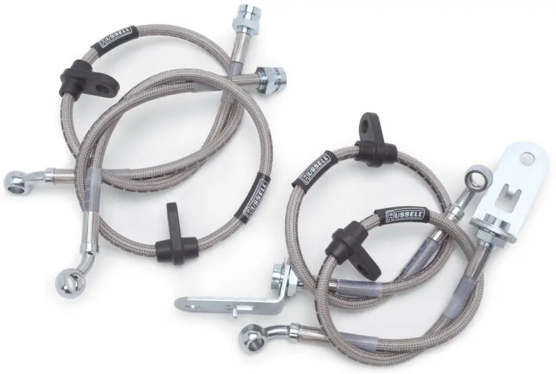 Russell Performance Rear Drum Brake Line Kit For 1988–1991 Honda Civic & Crx 1