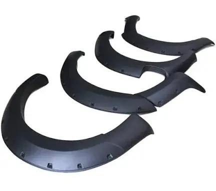 Ranger T7 Matt Black Wide Wheel Arches With Studs 1