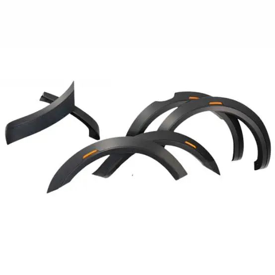 Ranger Fx4 Style Matt Black Slim Wheel Arches With Reflector 1