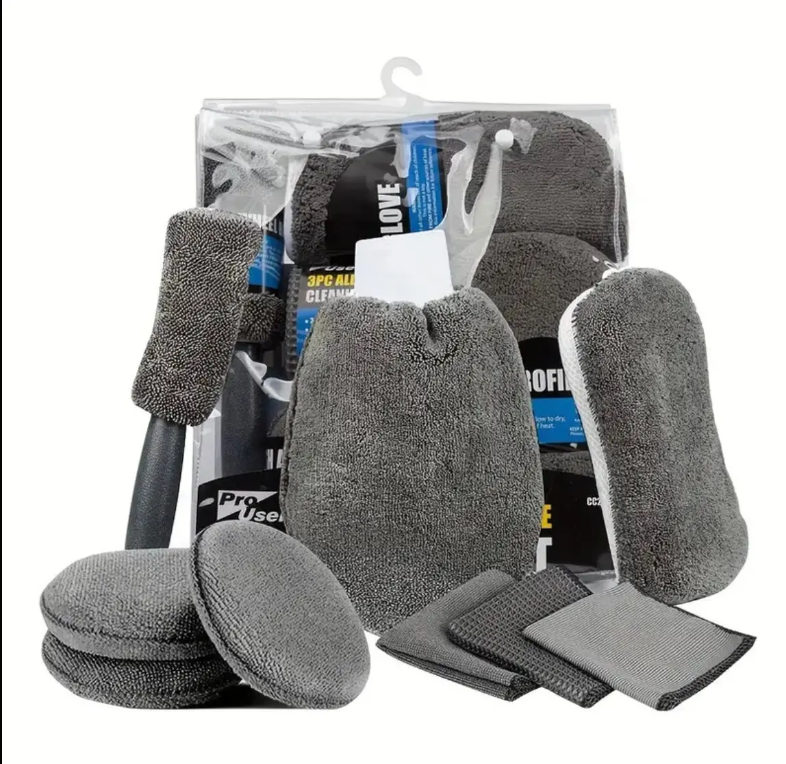 9Pcs Car Cleaning / Detail  Kit 1