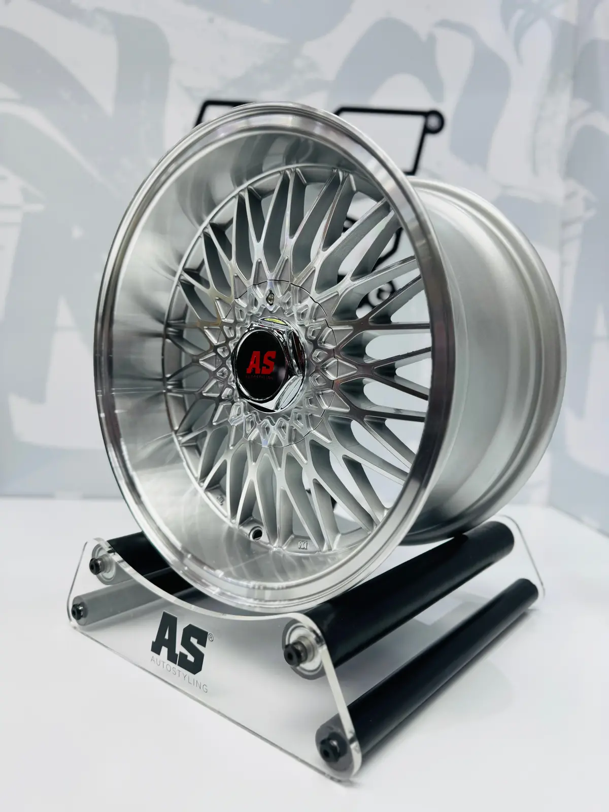 15” As- Eagle 4/100 & 4/108 Silver Machine Face 2