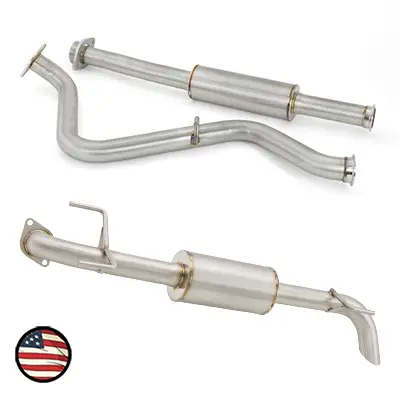 Catback Exhaust - 2012-2016 Impreza Wagon/2013-2017 Crosstrek - Turndown - Executive 5" Muffler 1