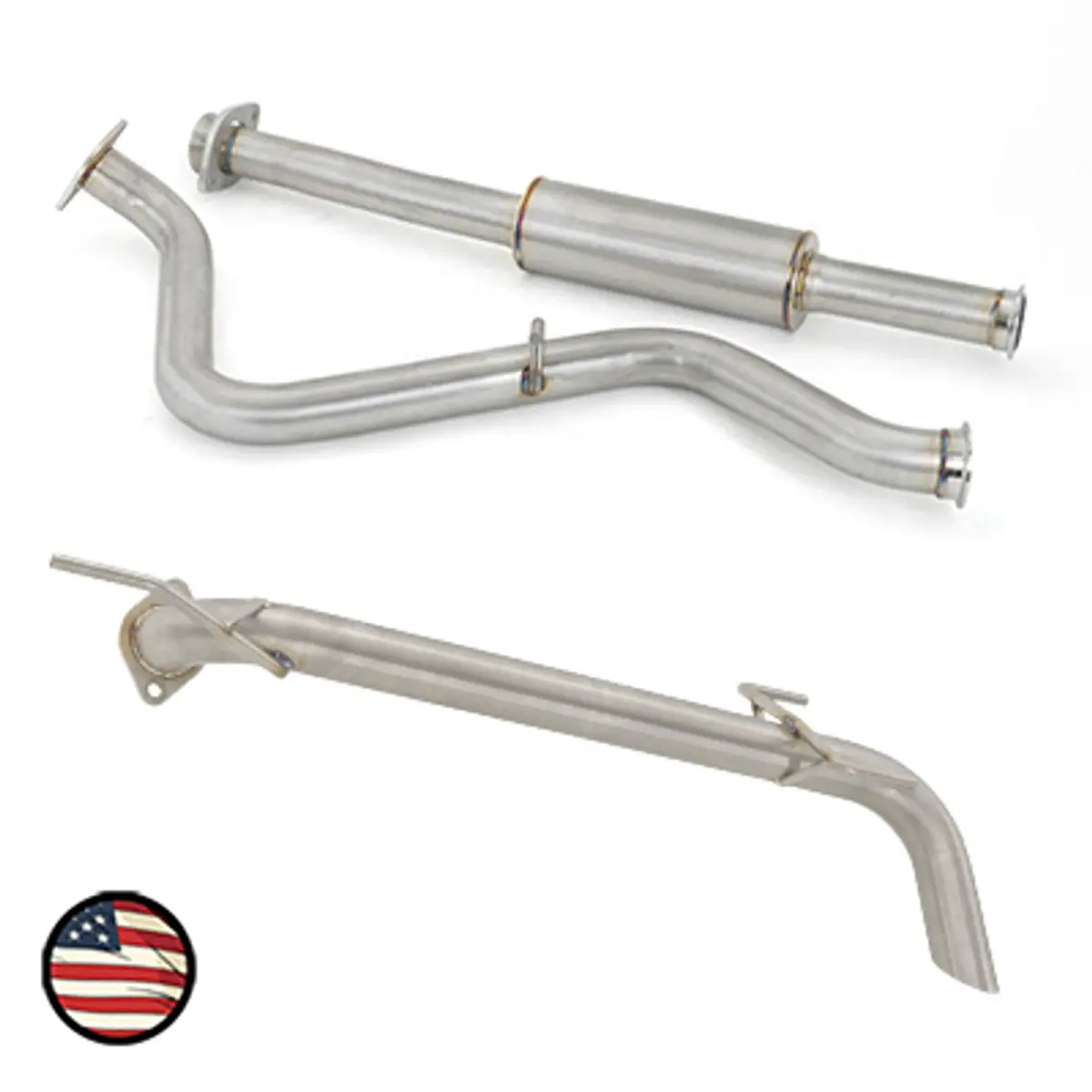 Catback Exhaust - 2012-2016 Impreza Wagon/2013-2017 Crosstrek - Muffler Delete - Turndown 2