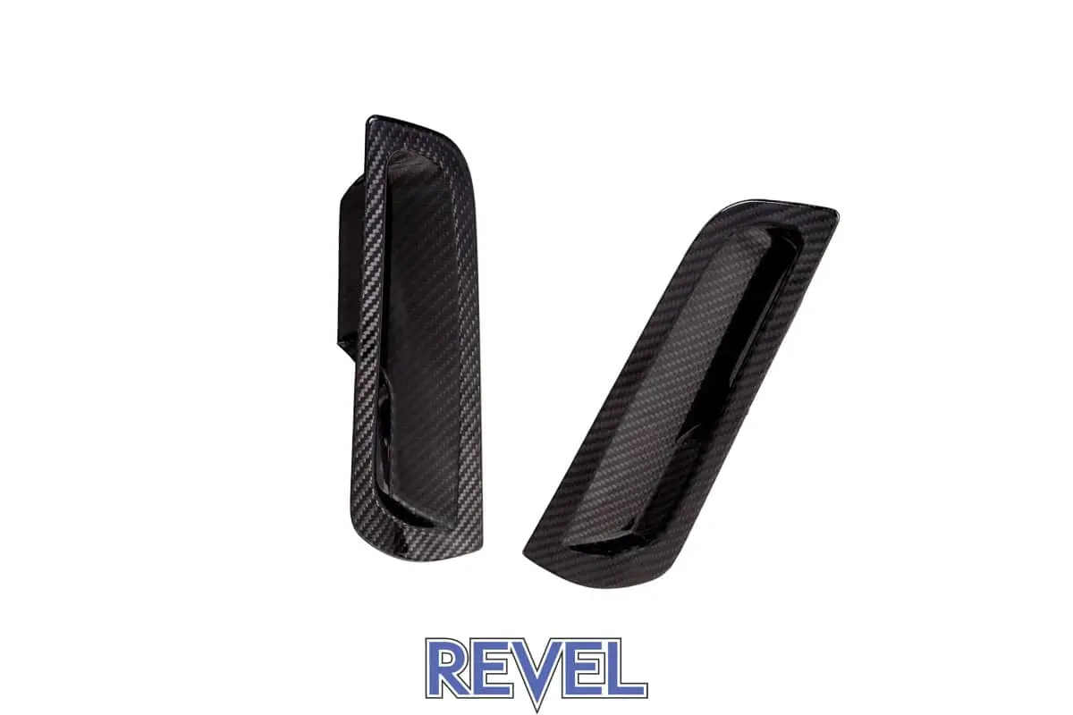 Revel Gt Dry Carbon Front Bumper Duct Covers 2023 Toyota Gr Corolla - 2 Pieces 1