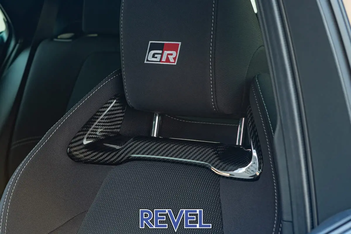 Revel 2023 Toyota Gr Corolla Gt Dry Carbon Seat Insert Covers  - 2 Pieces 1