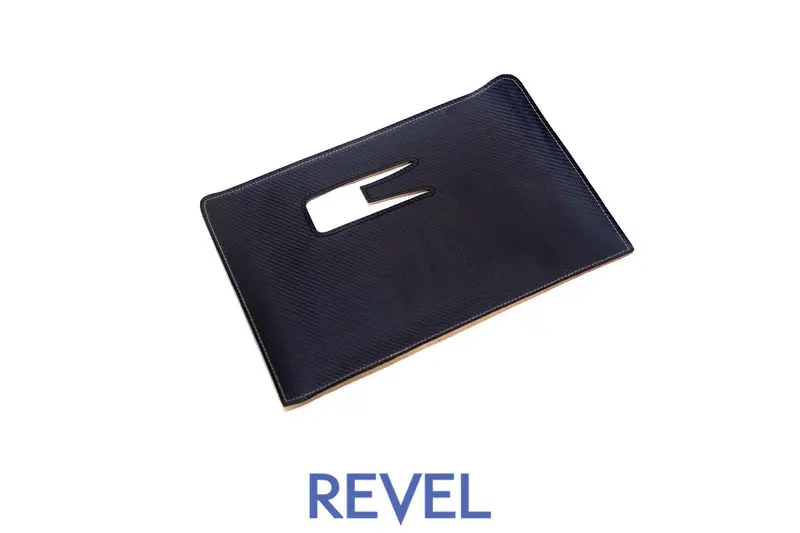 Revel Gt Design Glove Box Cover (Silver Stitch) 2022 Toyota Gr86/Subaru Brz - 1 Piece 1