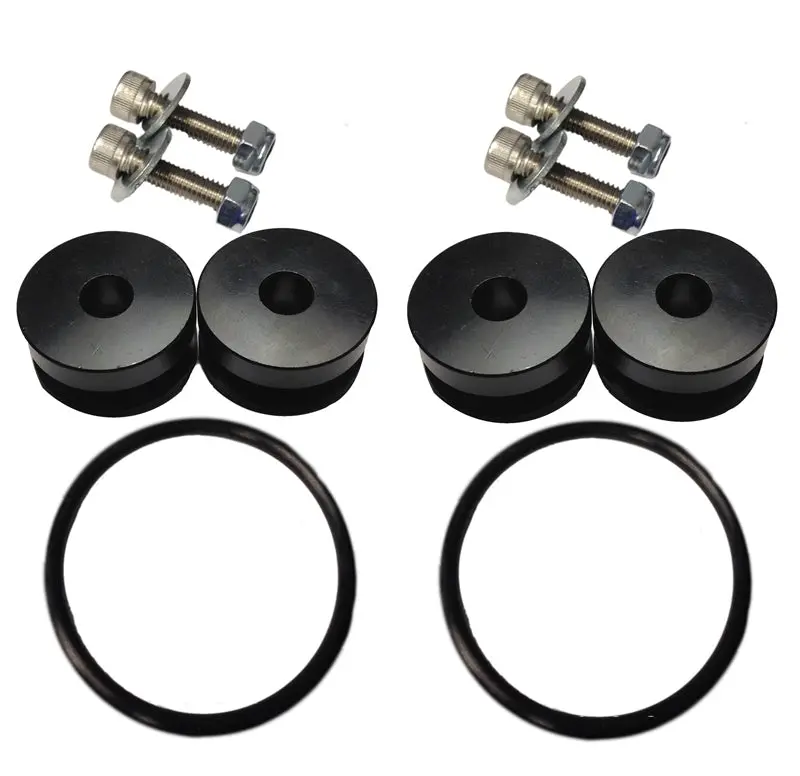 Torque Solution Billet Bumper Quick Release Kit (Black): Universal 1
