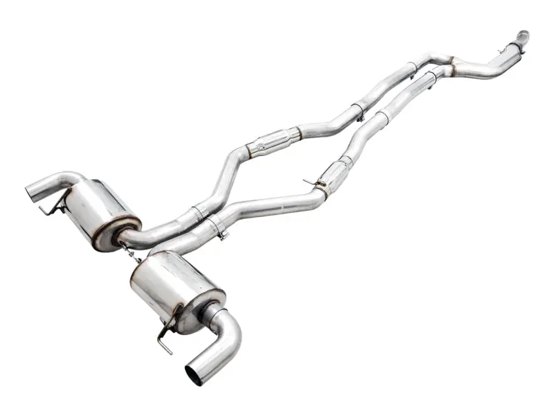 Awe Tuning 2019+ Bmw M340i/M440i (G20/G22) Resonated Touring Edition Exhaust (Use Oe Tips) 1
