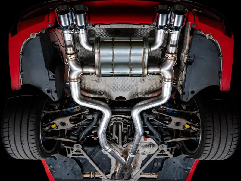 Awe Tuning Bmw F8x M3/M4 Switchpath Catback Exhaust - Chrome Silver Tips 2
