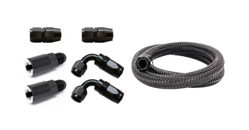 Torque Solution 02-14 Subaru Wrx / 07-20 Sti 6An Flex Fuel Add-On Kit 1