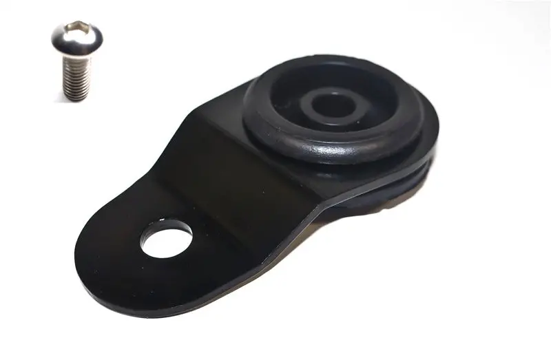 Torque Solution Radiator Mount W/ Insert ( Black ) : Mitsubishi Evolution 7/8/9 1