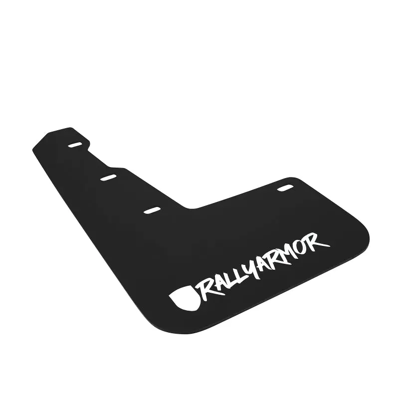 Rally Armor 15-21 Subaru Wrx/Sti Black Mud Flap White Altered Font Logo 1