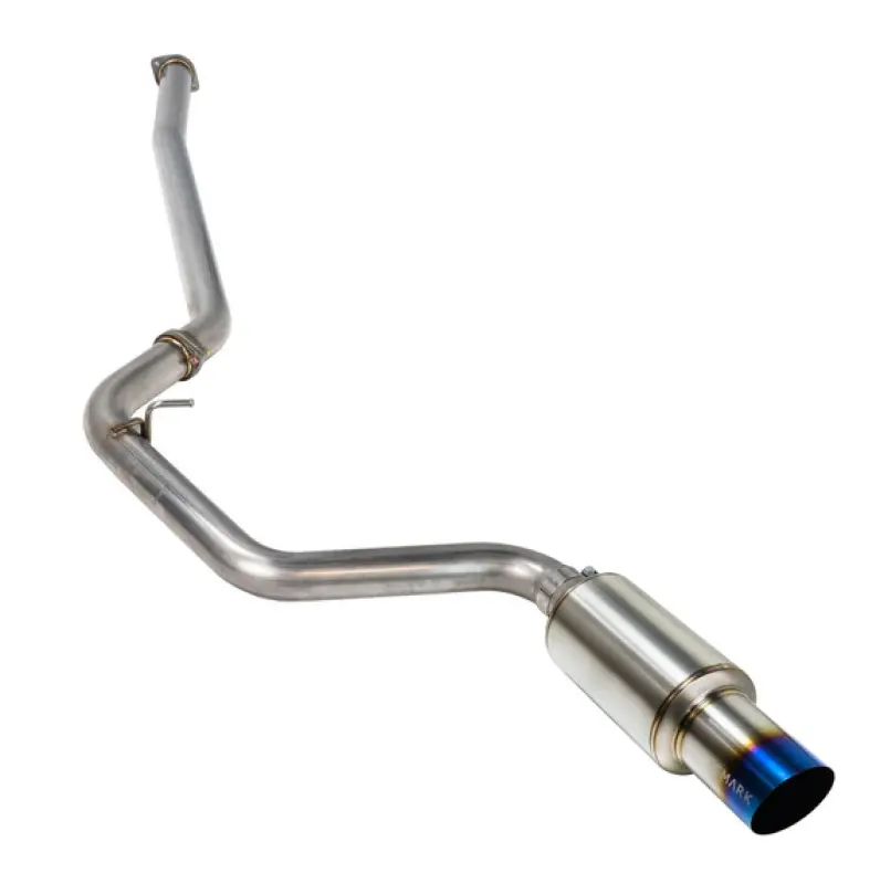 Remark 08-14 Subaru Wrx / Sti Hatch Cat-Back Exhaust R1 Spec Single Exit Titanium 1