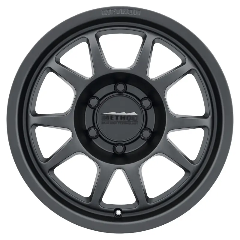 Method Mr702 Matte Black Off-Road Wheel – 17X8.5 Inches, 0Mm Offset, 6X135 Bolt Pattern, 87Mm Center Bore 1